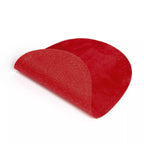 Patches, suede imitation, iron-on, various colors
