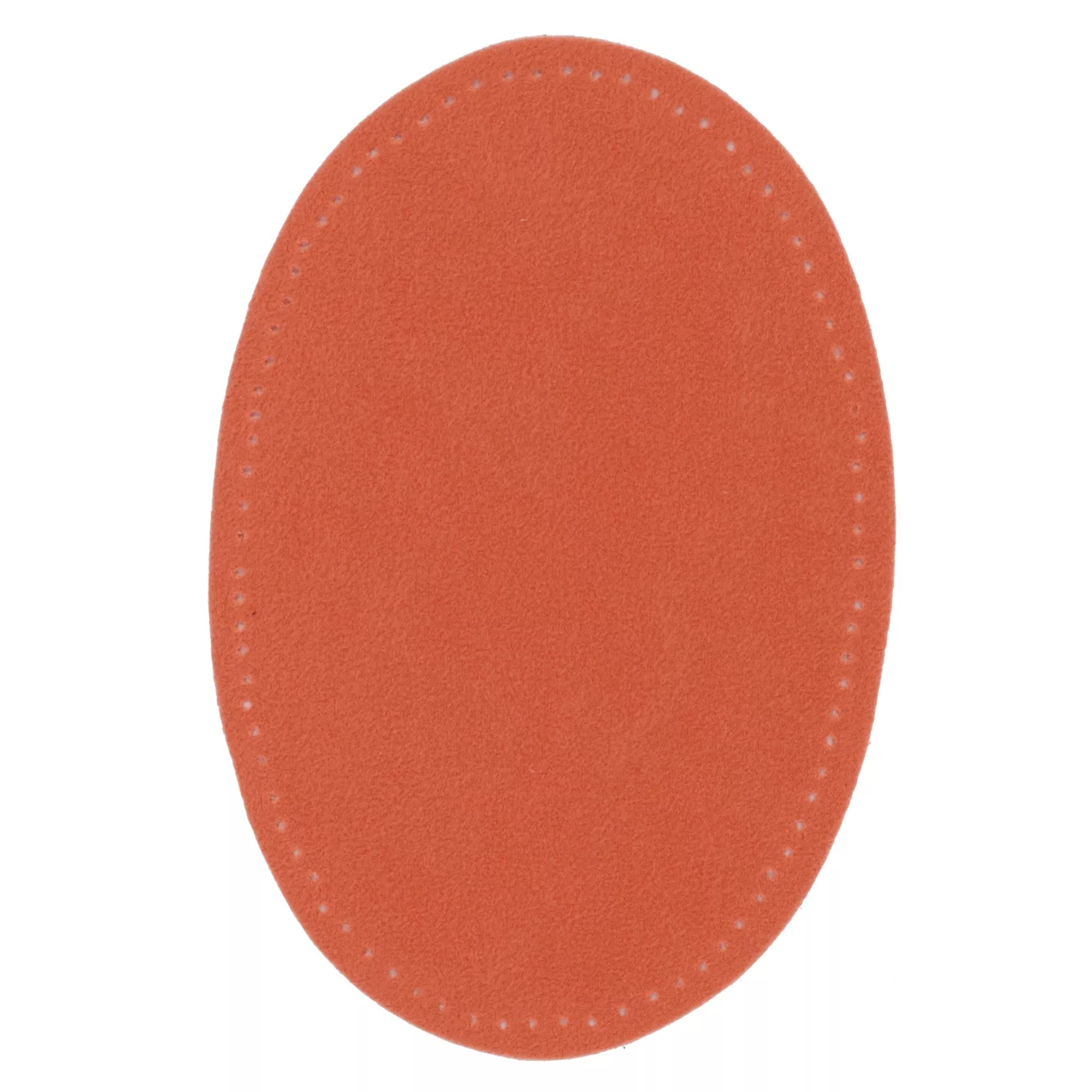 Iron-on faux suede patches, various colors
