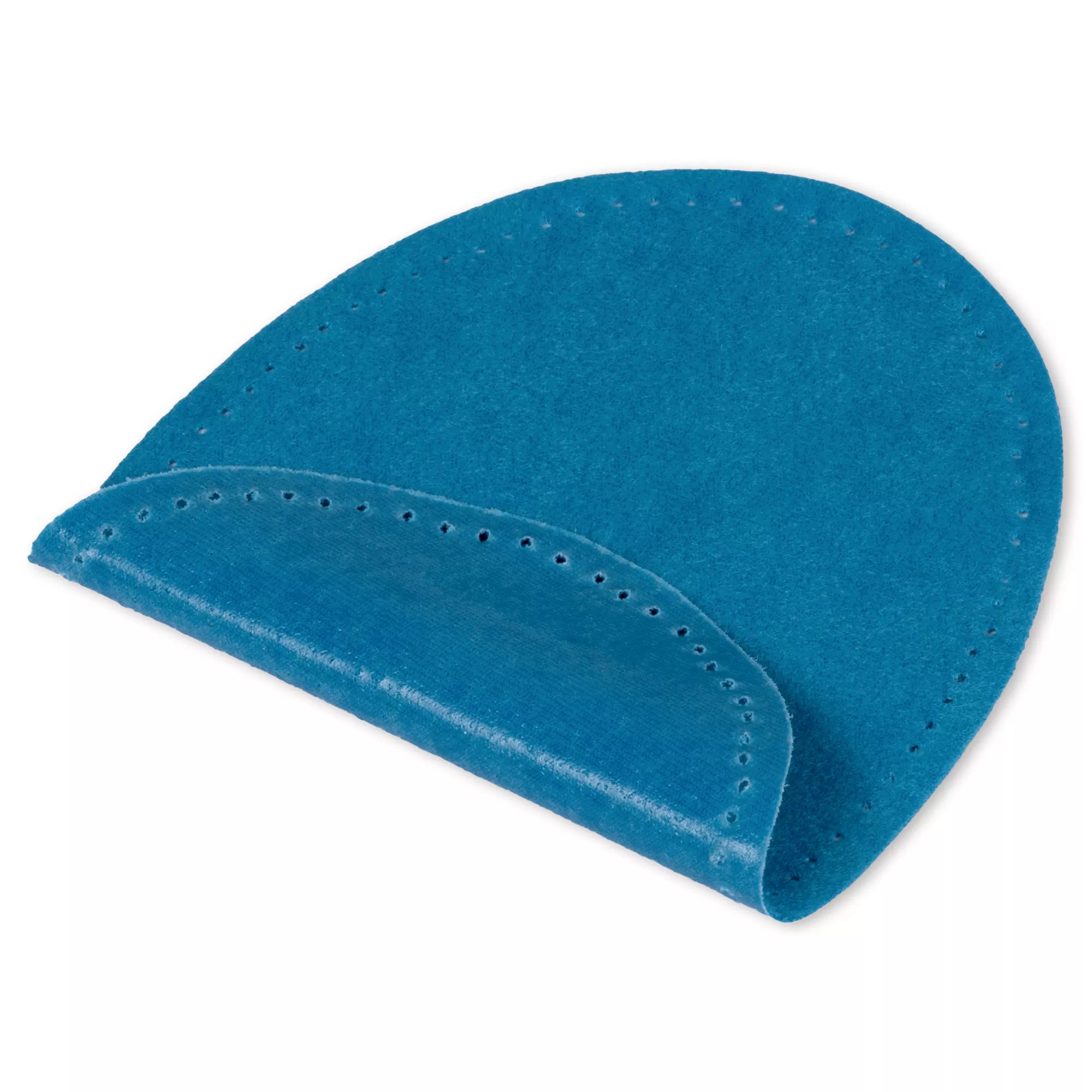 Iron-on faux suede patches, various colors