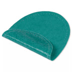 Iron-on faux suede patches, various colors