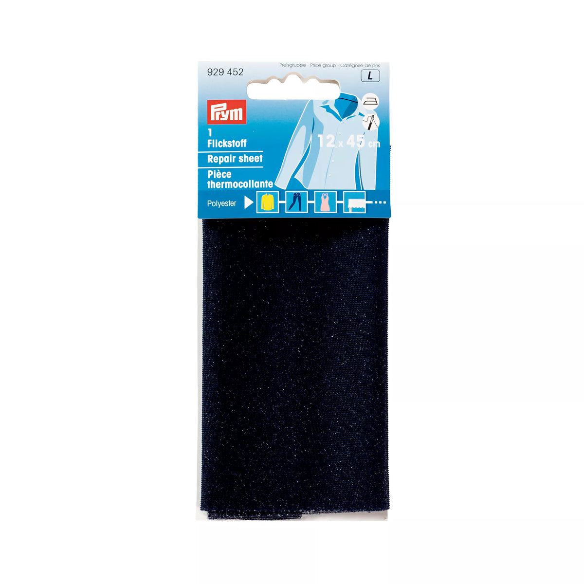 Flickstoffe, Polyester, aufbügelbar, versch. Farben