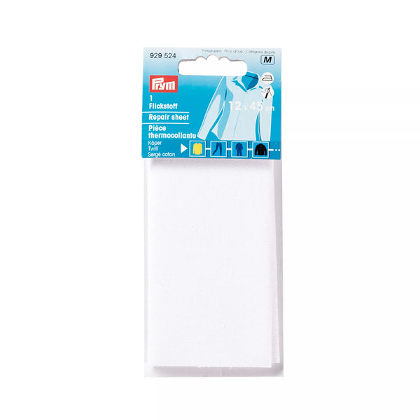 Tissus thermocollants, sergés, repassables, divers coloris