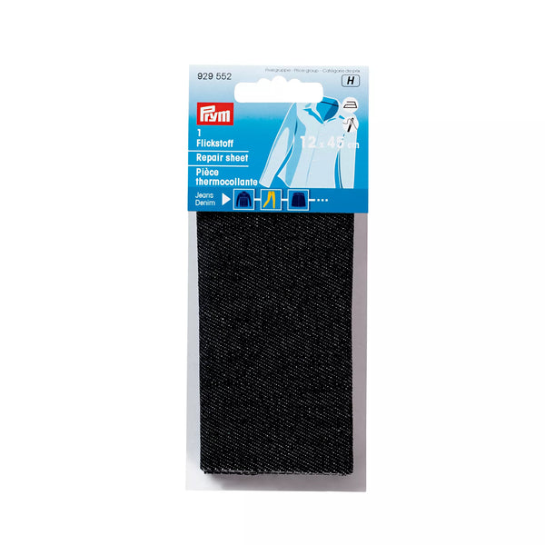 Tissus thermocollants, jean, différentes couleurs