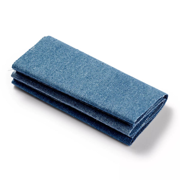 Flickstoffe, Jeans, aufbügelbar, versch. Farben