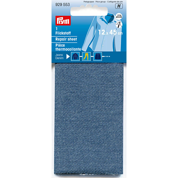 Flickstoffe, Jeans, aufbügelbar, versch. Farben