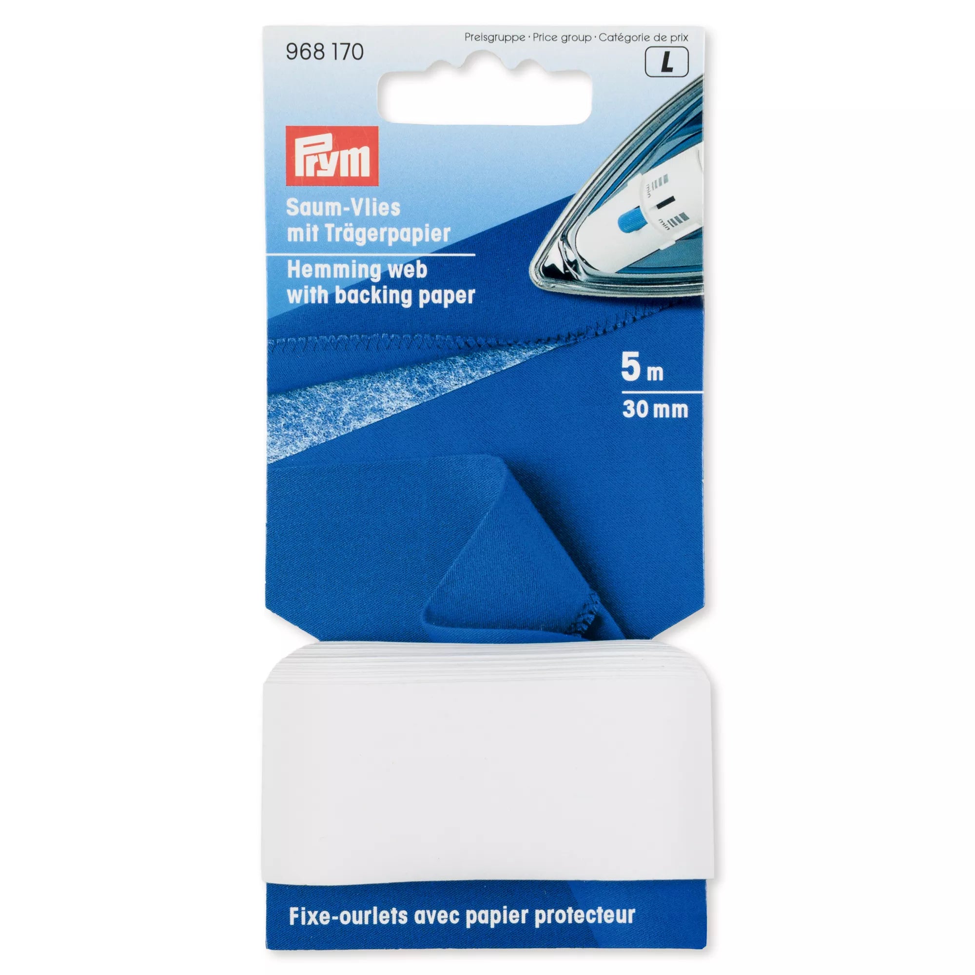Saum-Vliese mit Trägerpapier