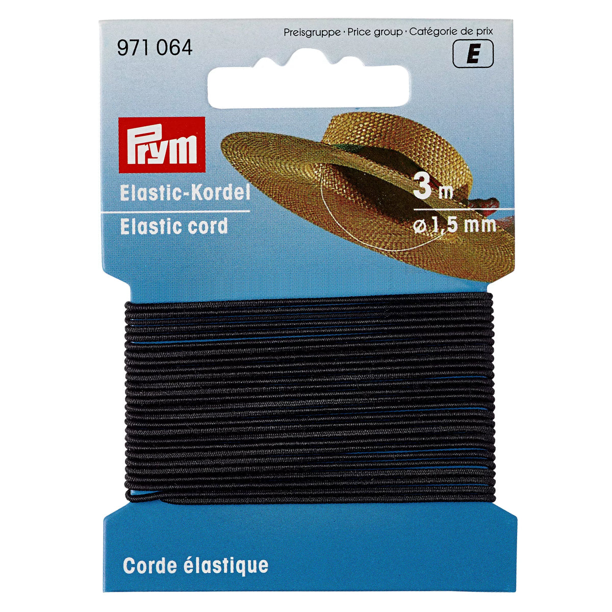 Elastic-Kordel in verschiedenen Farben