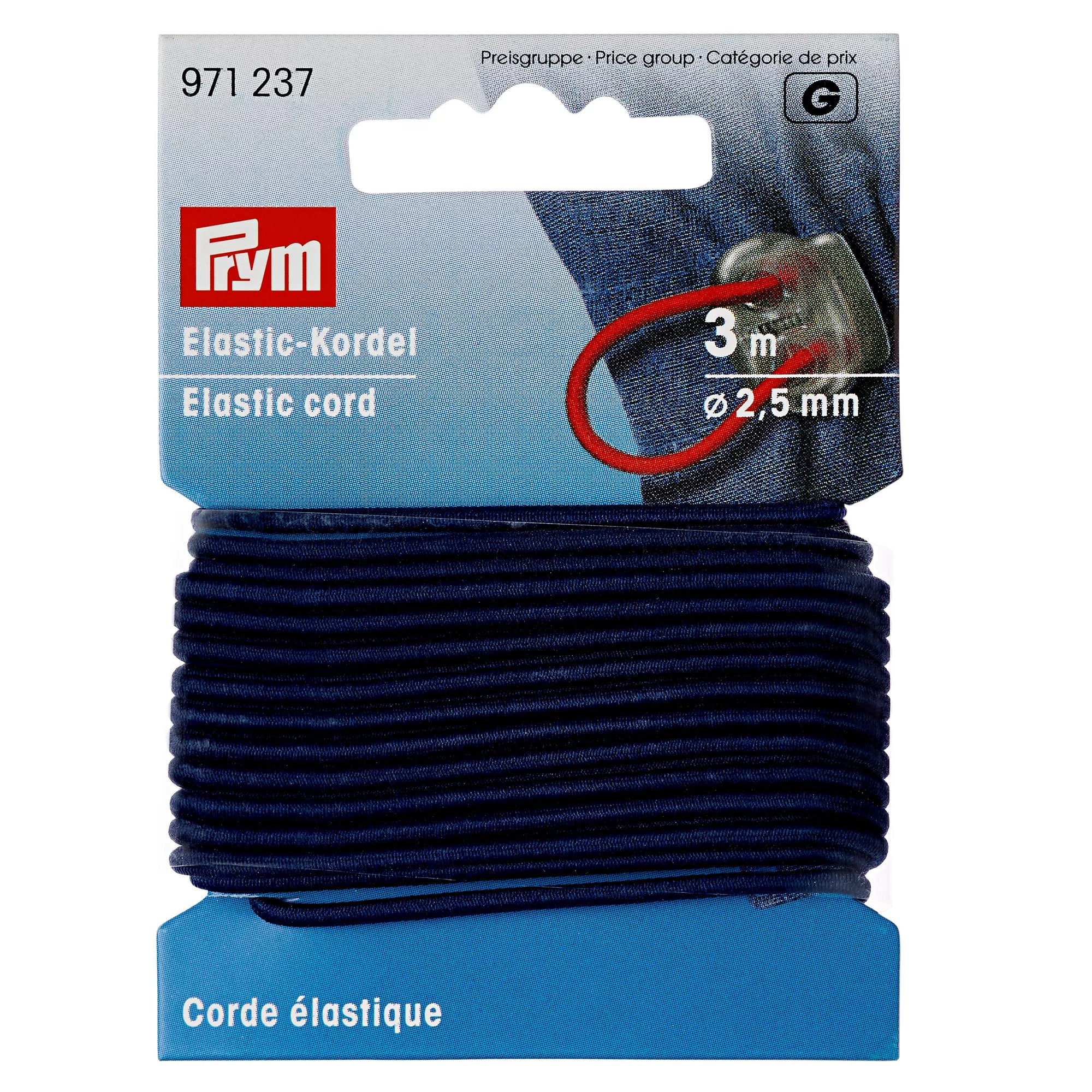Elastic-Kordel in verschiedenen Farben