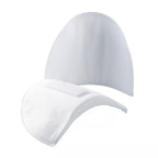 "Half-Moon" Shoulder Pads with Hook-and-Loop Fastener
