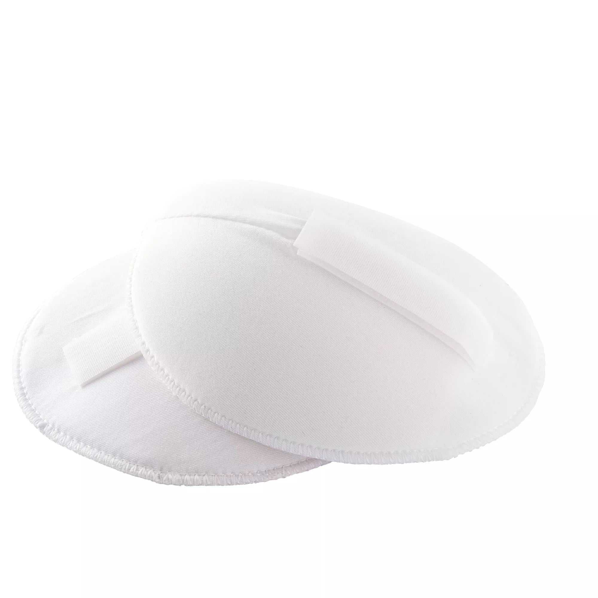 "Raglan" shoulder pads with hook-and-loop fastener