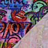 2062940001|French Terry Graffity - pink/multicolor, pink/multicolor