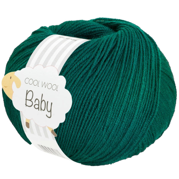 7670320|Cool Wool Baby - 320 dunkelgrün, 320 dunkelgrün