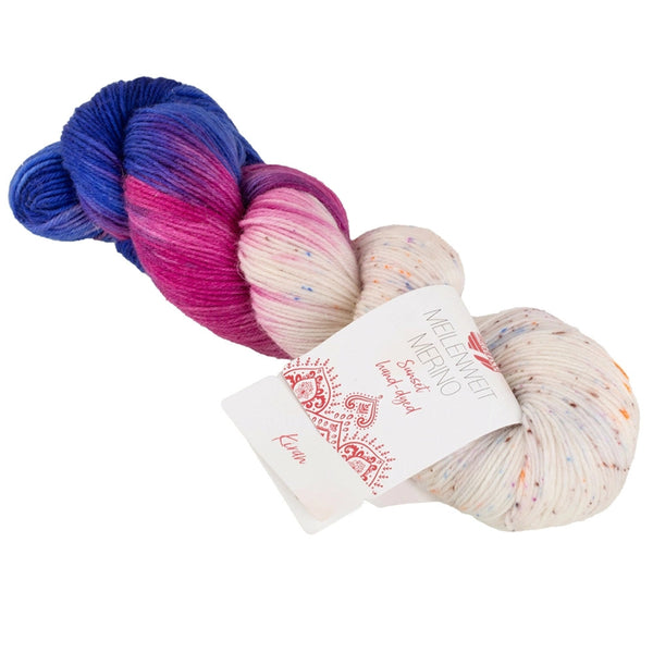 28290507|Meilenweit 100 Merino Hand-Dyed Sunset - 507 nachtblau/bordeaux/rosa/ecru/orange/dunkelblau, 507 nachtblau/bordeaux/rosa/ecru/orange/dunkelblau