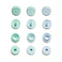 393601|Druckknopf ’Color Snaps’ Mini Annähoptik, Prym Love, hellblau, helltürkis, blau, hellblau