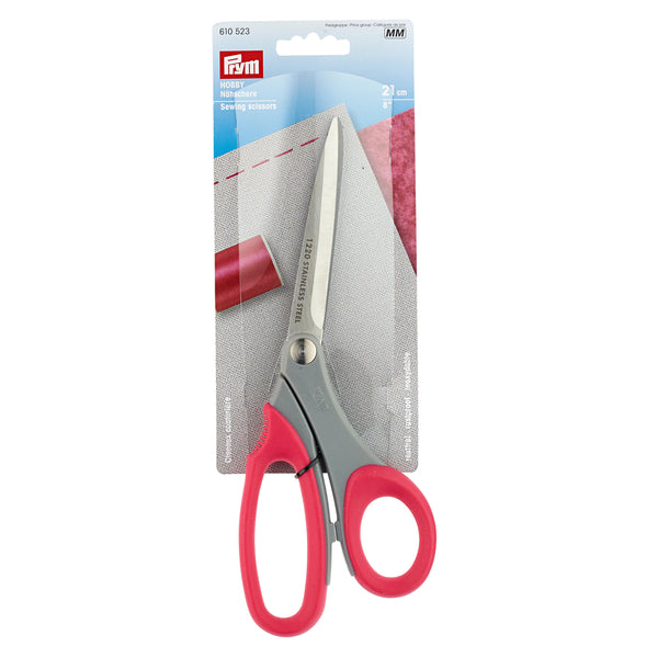610523|Nähschere "Hobby" 21cm, rot