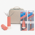 Vorteils-Bundle: Nähzubehör Set im Nähkoffer – VARIO Colour Edition Aprikose
