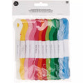 Stickgarnset Multicolour Pastel, 24-teilig