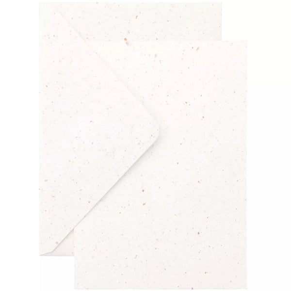Paper Poetry Coffret de cartes blanc cassé B6/20 pièces