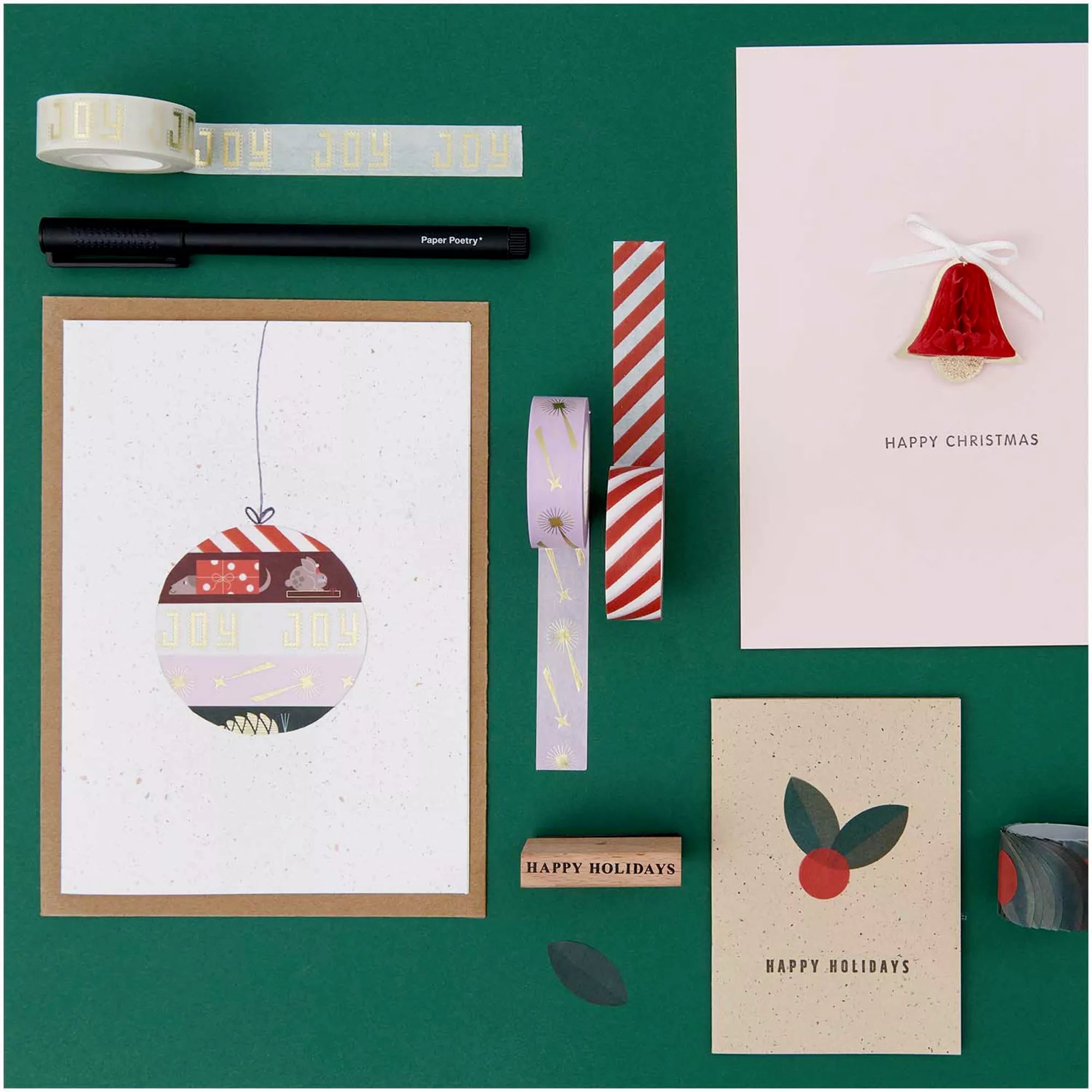 Paper Poetry Kartenset Offwhite B6/20-teilig
