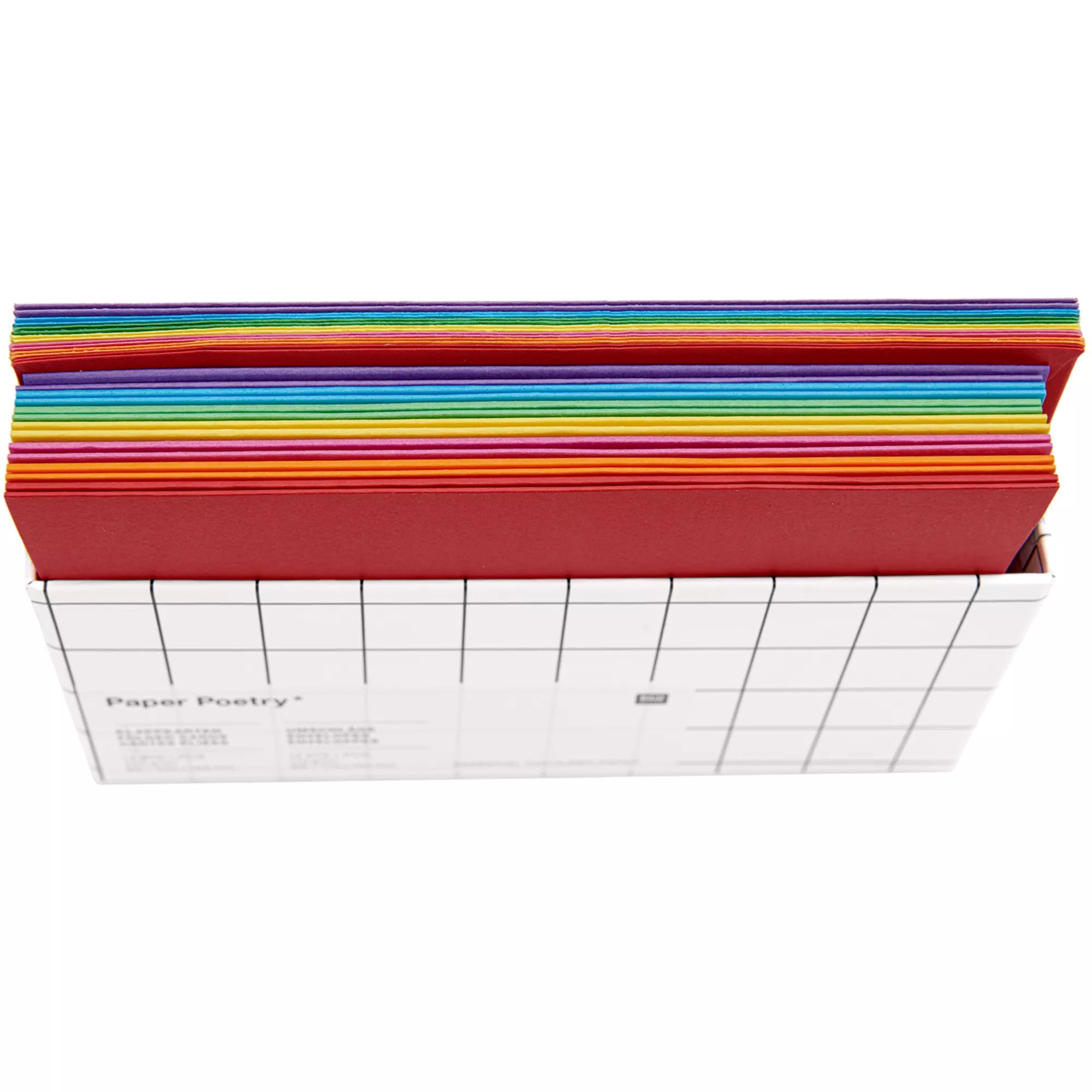 Paper Poetry Kartenset Rainbow Classic B6 28-teilig