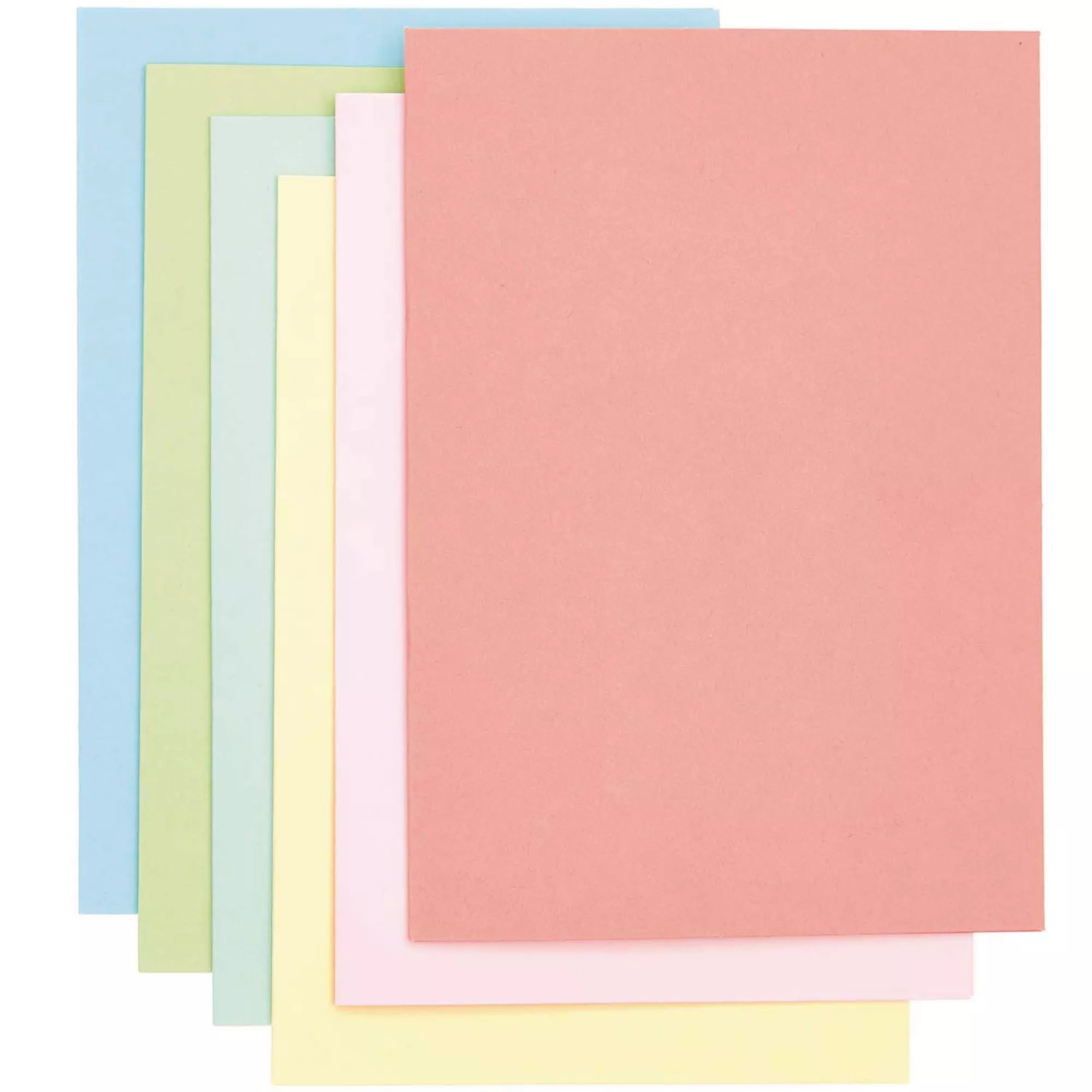 Paper Poetry Kartenset Rainbow Pastell B6 28-teilig