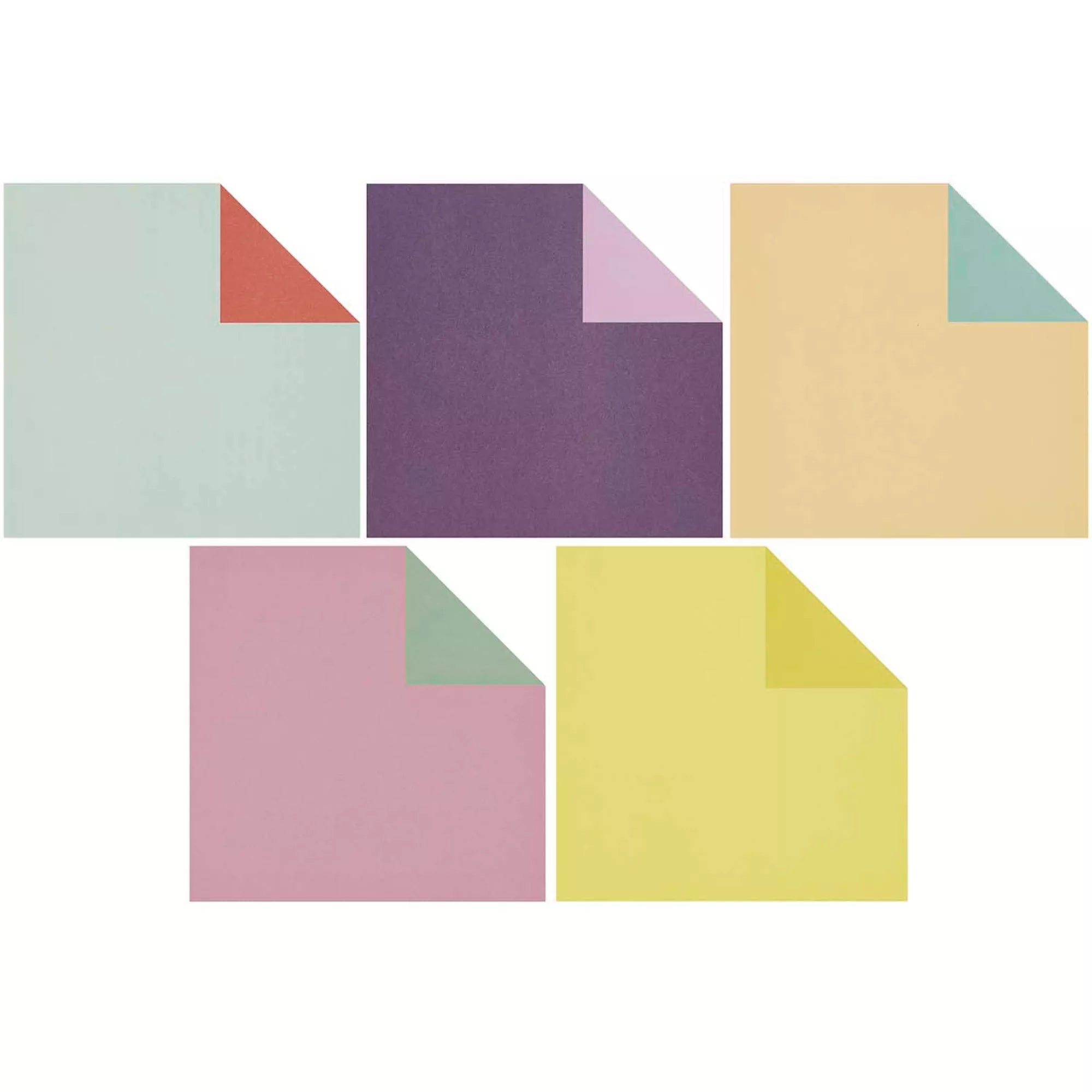 Paper Poetry Origami Duo Color Classic 15x15cm 100 Sheets