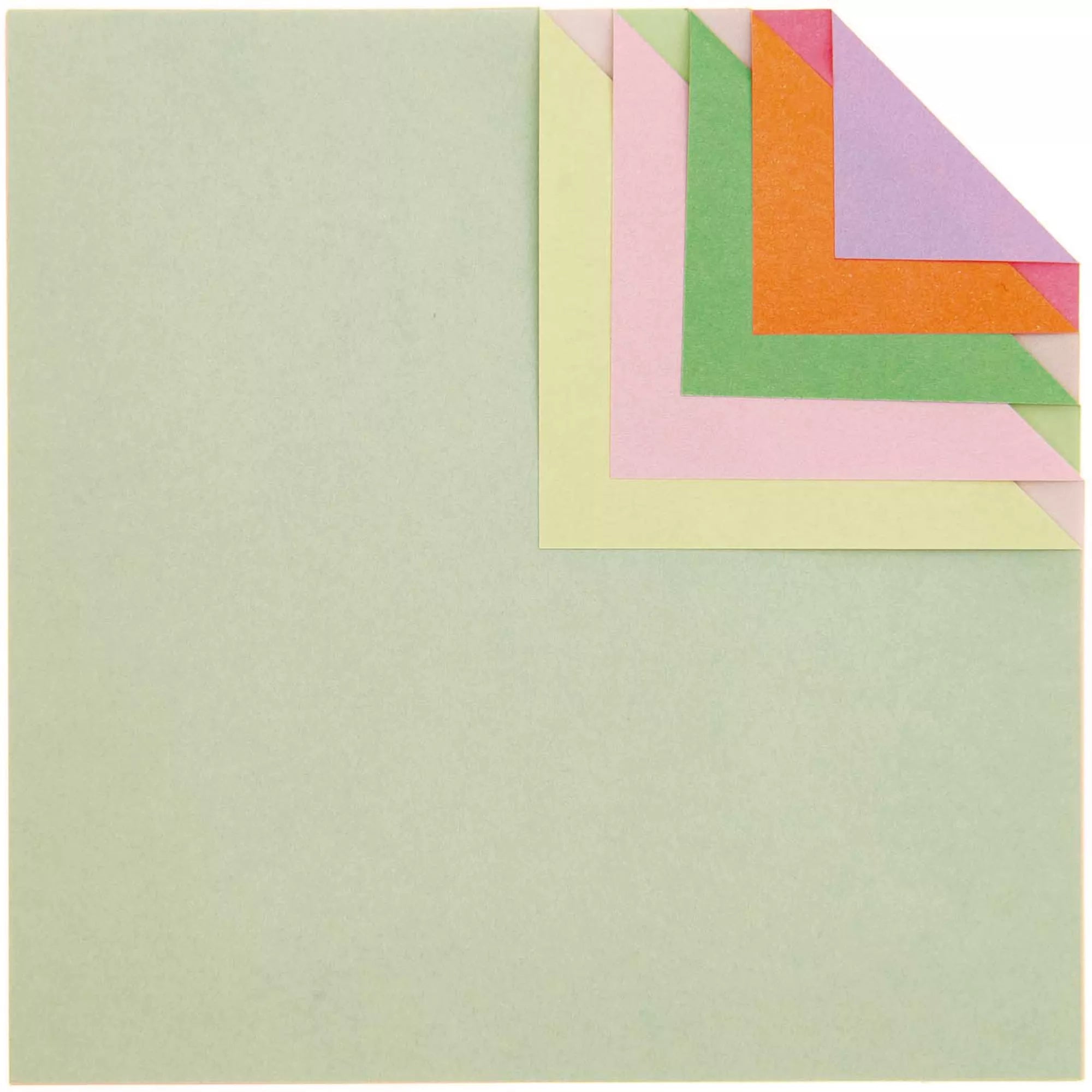Paper Poetry Origami Duo ColorPastell 15x15cm 100 Blatt