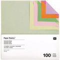 Paper Poetry Origami Duo ColorPastell 15x15cm 100 Blatt
