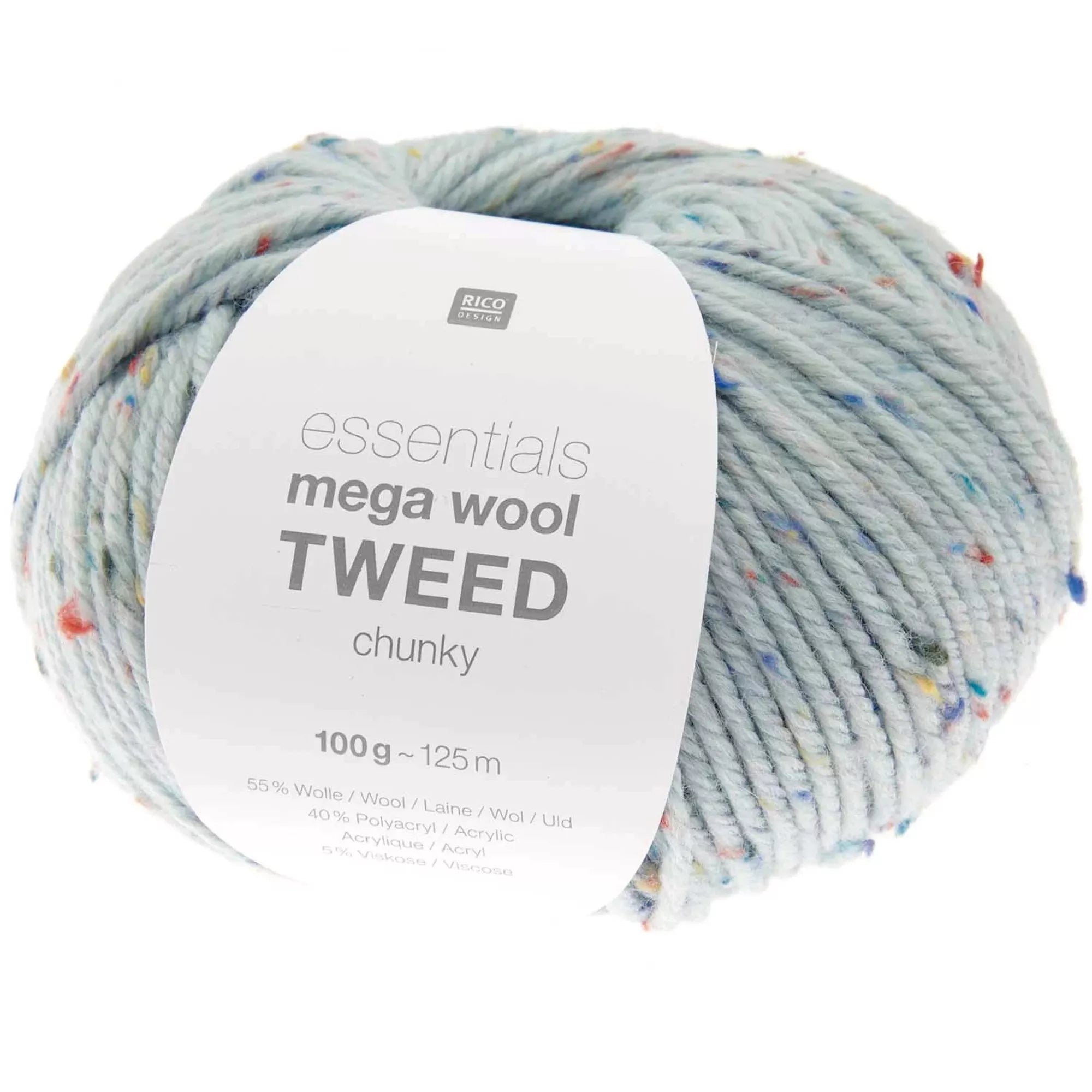 Essentials Mega Wool Tweed Chunky