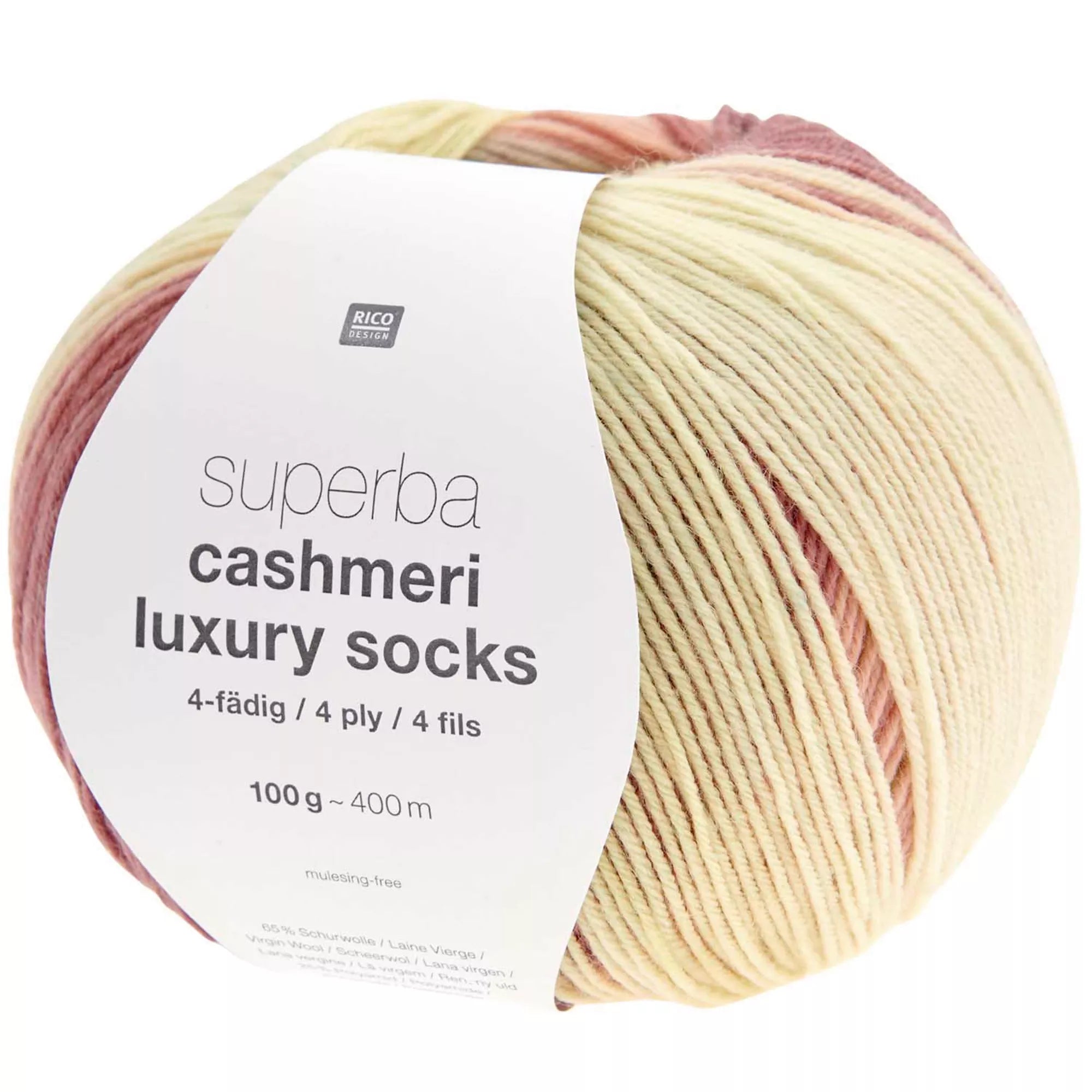 Superba Cashmeri Luxury Socks 4-fädig