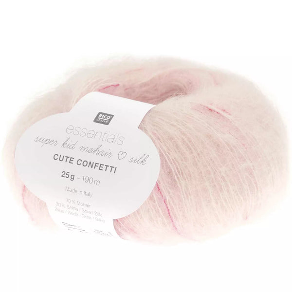 Essentials Super Kid Mohair Silk Cute Confetti