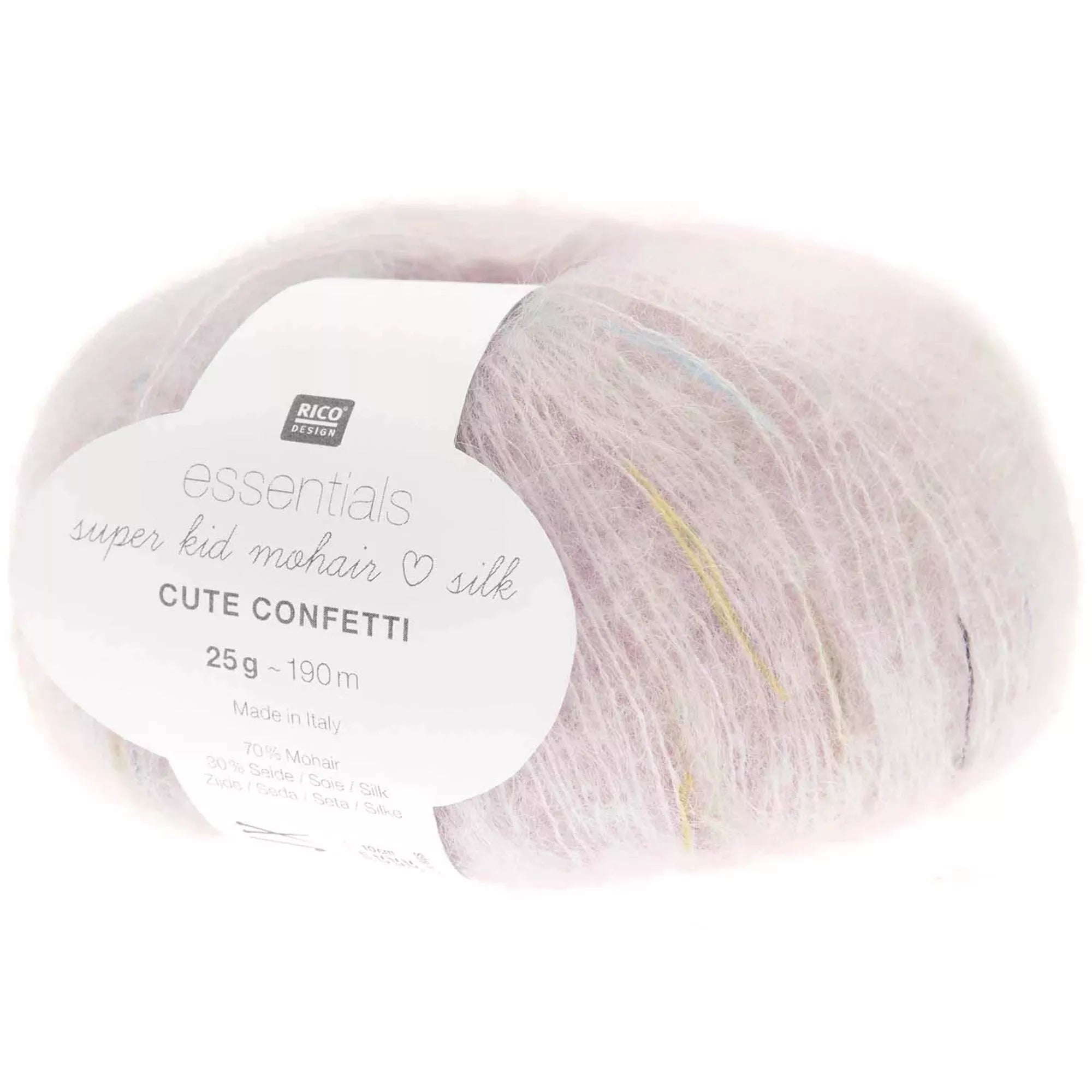 Essentials Super Kid Mohair Silk Cute Confetti