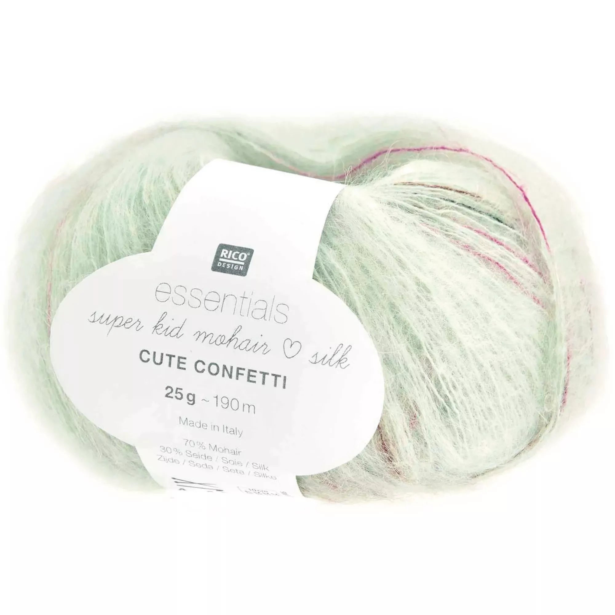 Essentials Super Kid Mohair Silk Cute Confetti