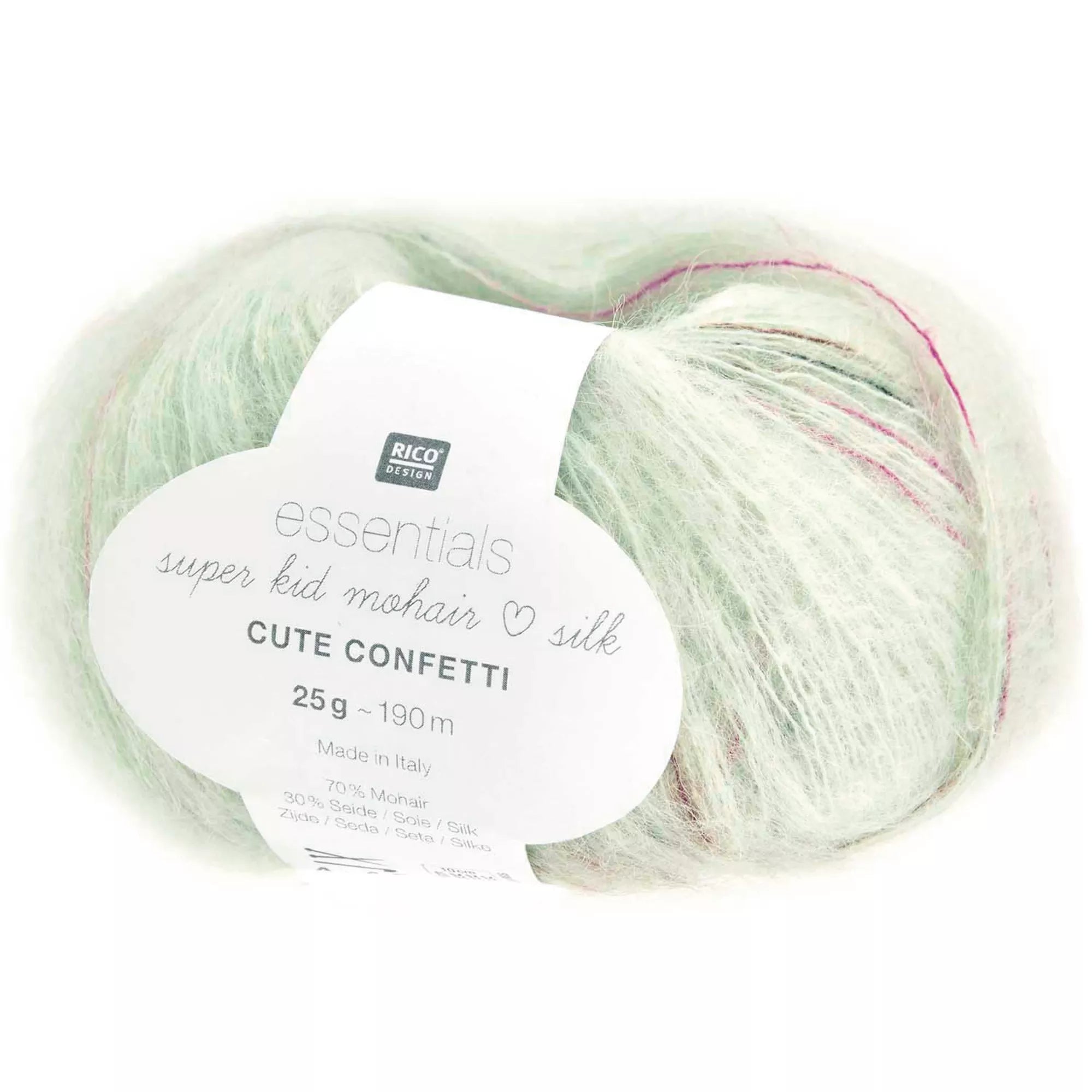 Essentials Super Kid Mohair Silk Cute Confetti