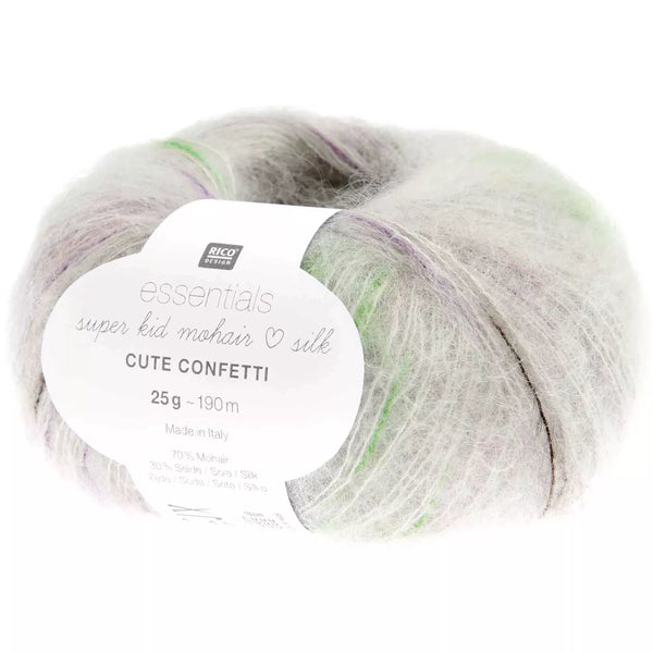 Essentials Super Kid Mohair Silk Cute Confetti