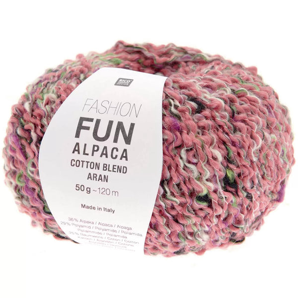 Fashion Fun Alpaca Cotton Blend aran