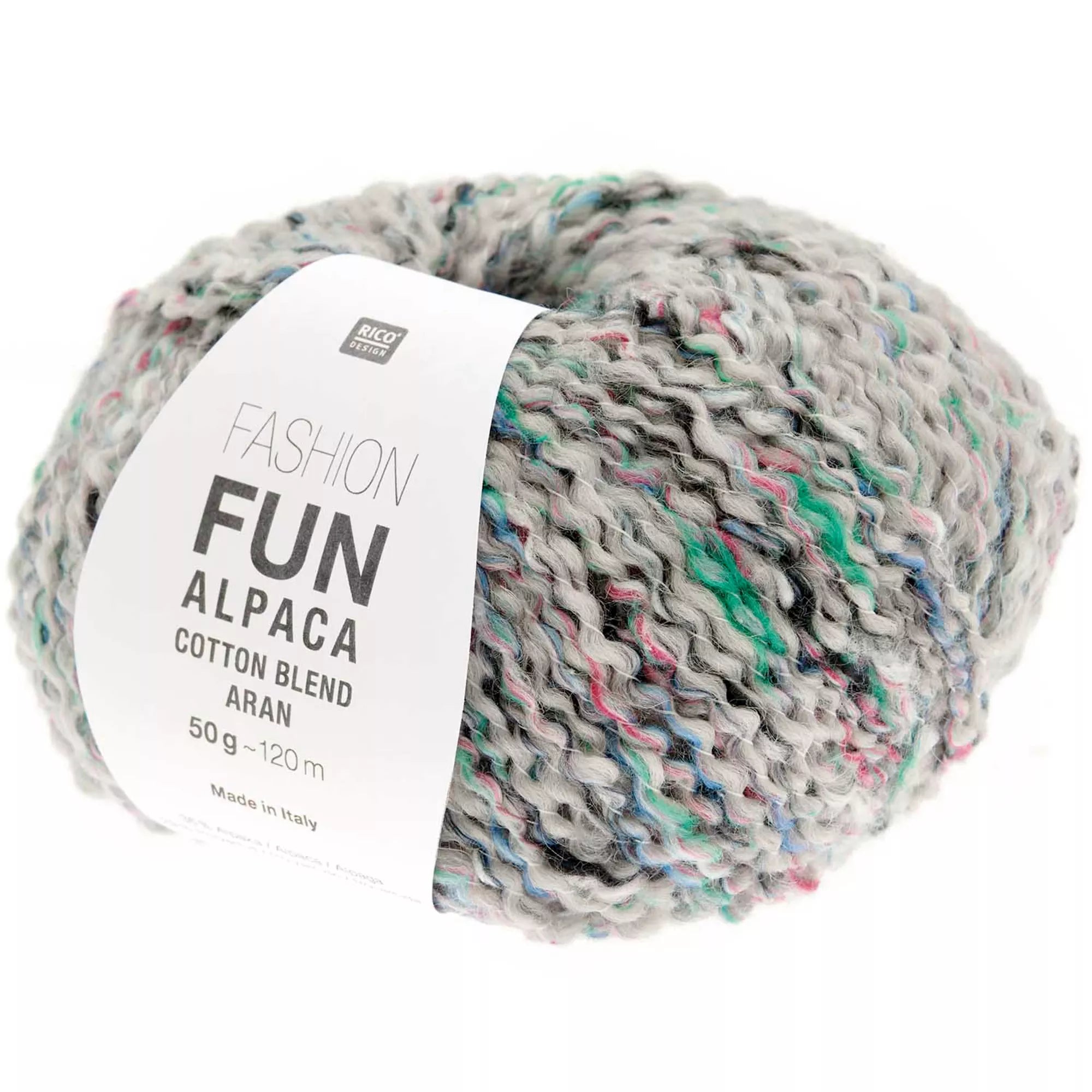 Fashion Fun Alpaca Cotton Blend aran