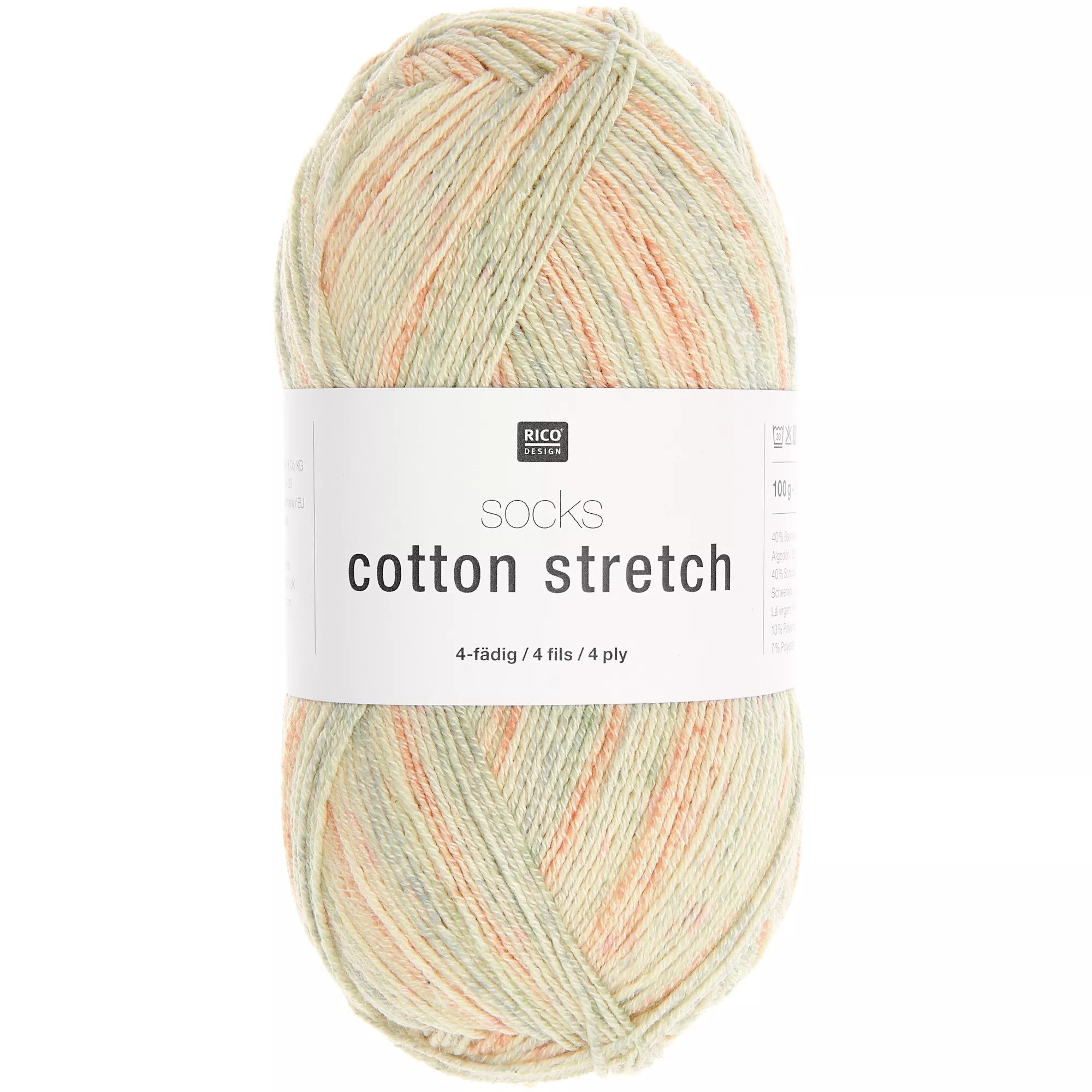 Socks Cotton Stretch 4-ply