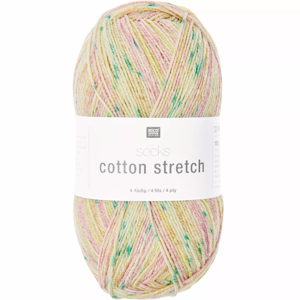 Socks Cotton Stretch 4-fädig