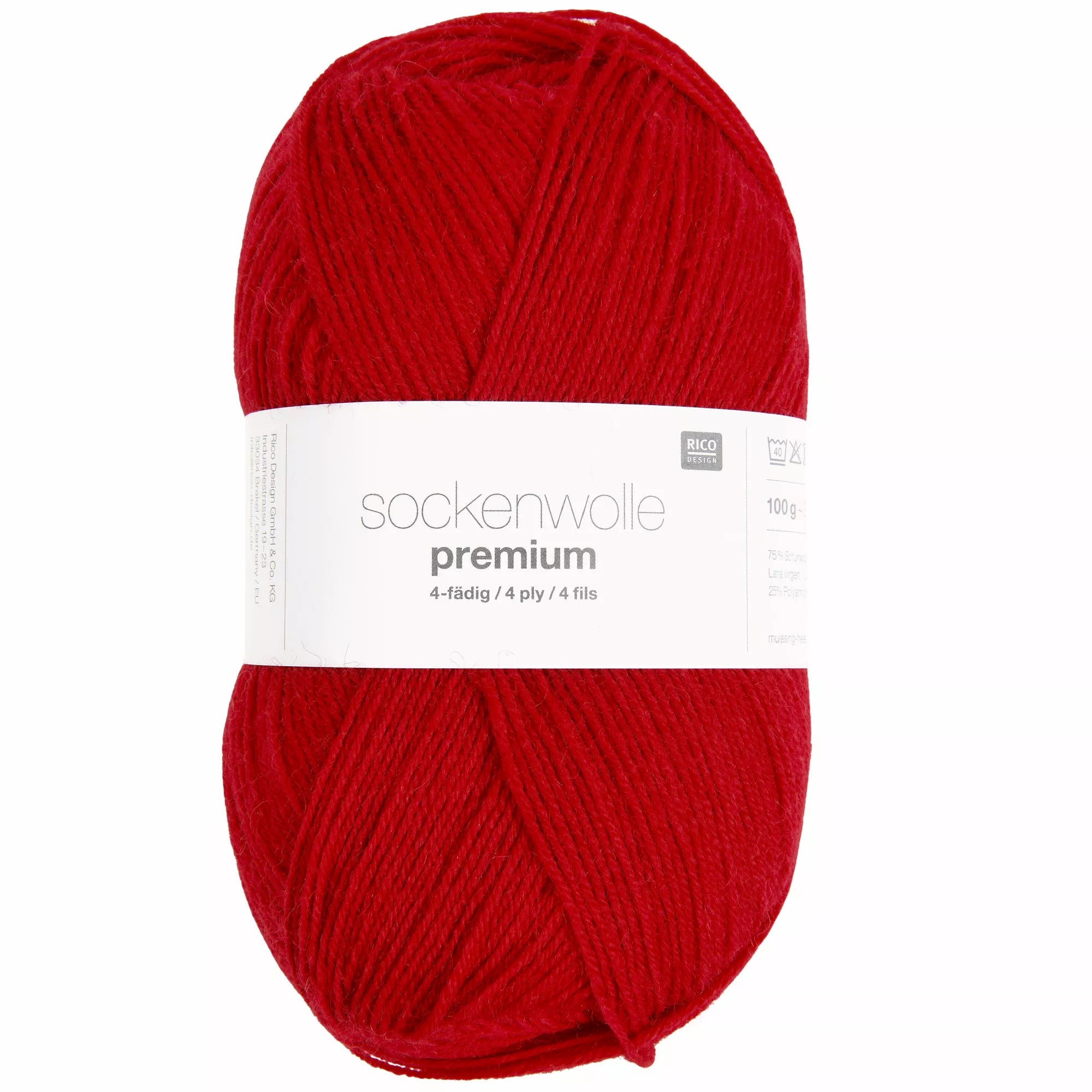 Sockenwolle Premium 4-fädig