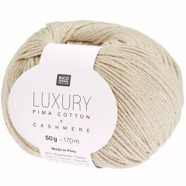 Cachemire et Coton Pima de Luxe