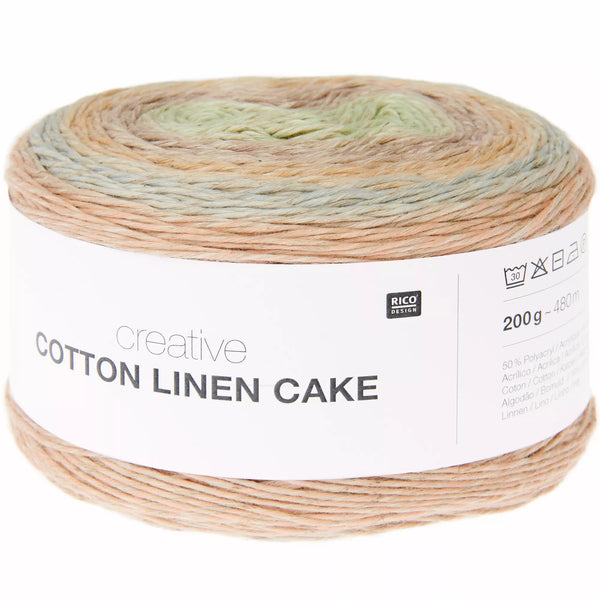 Gâteau créatif en lin de coton