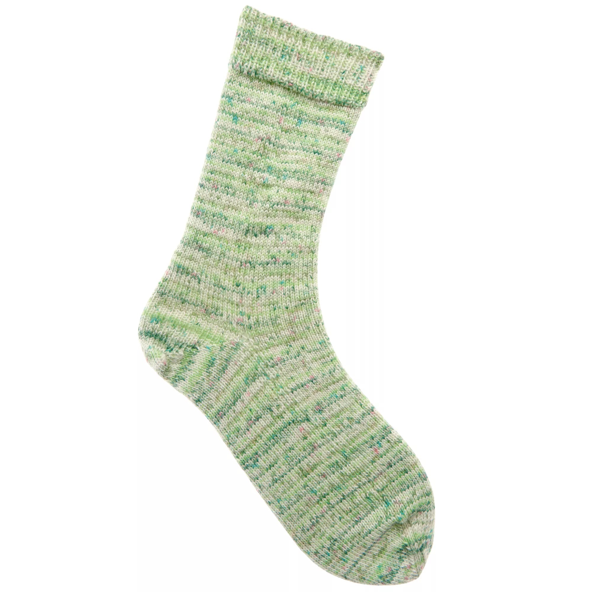 Socks Spray Print 4-fädig