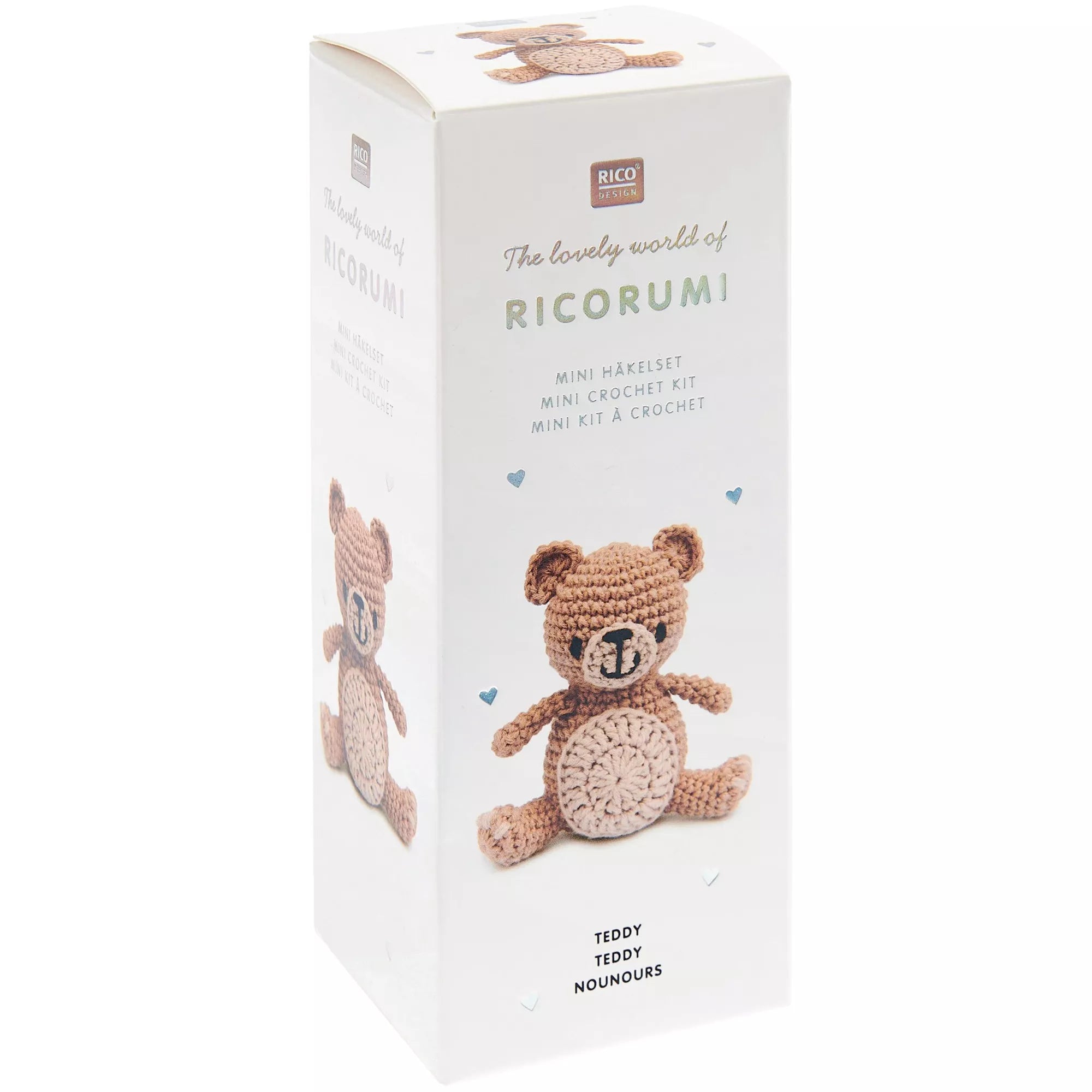 Kit de crochet Ricorumi Mini Easy - Ours en peluche