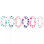 Itoshii Chain Link Paint Splatter, 12 Pieces