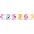Itoshii Connector Links, shiny, 12 pieces