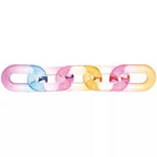 Itoshii Connector Links, shiny, 12 pieces