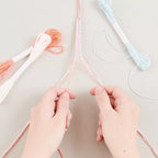 Set DIY bracelets d'amitié Couleurs pastel