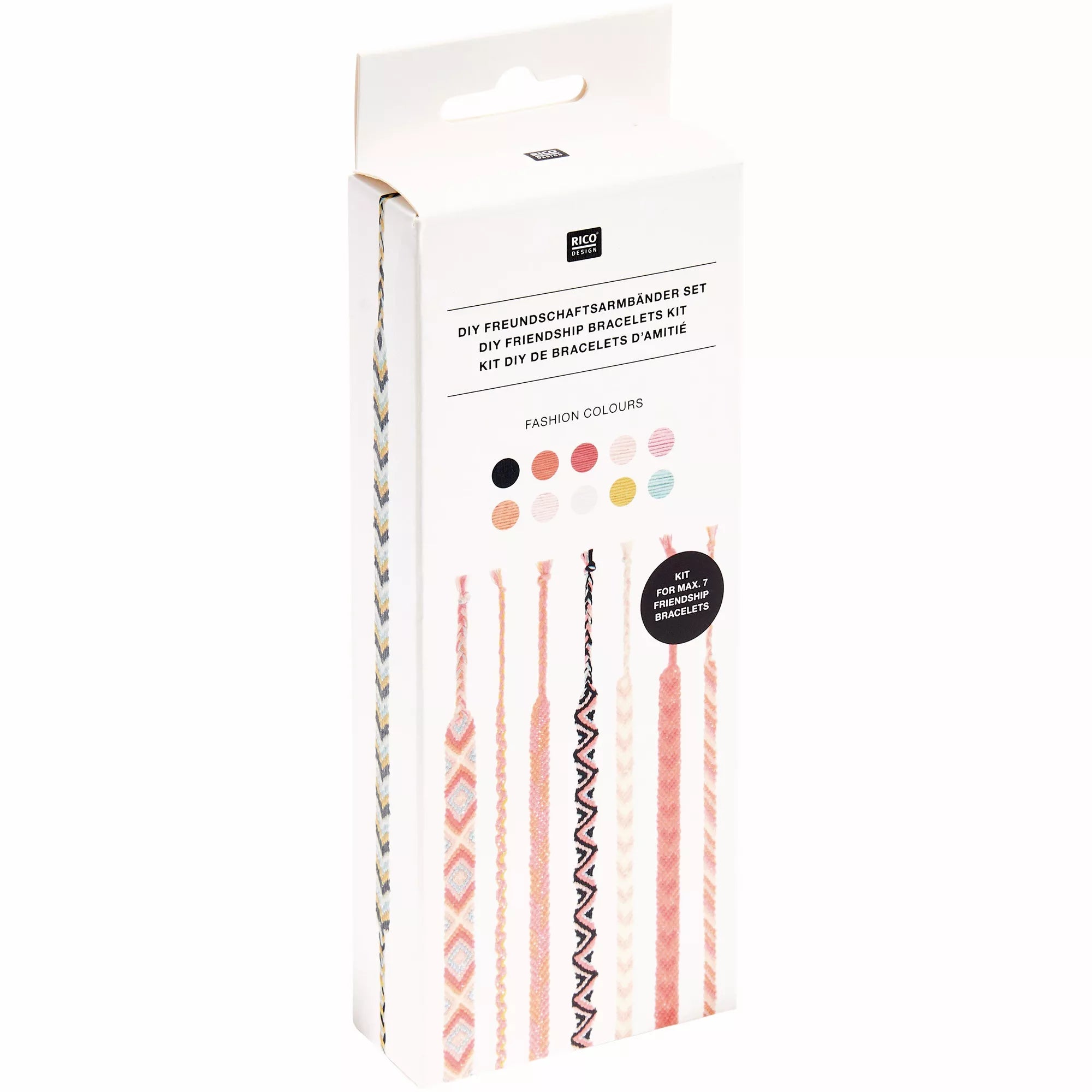 DIY Freundschaftsarmbänder Set Fashion Colours