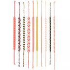 DIY Freundschaftsarmbänder Set Fashion Colours